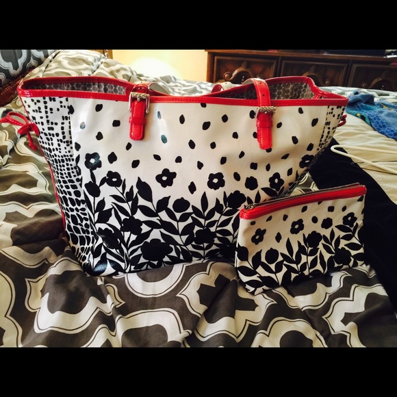 Tote bag and a matching make up bag