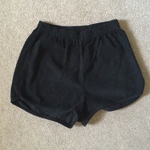 American Apparel high waisted corduroy shorts