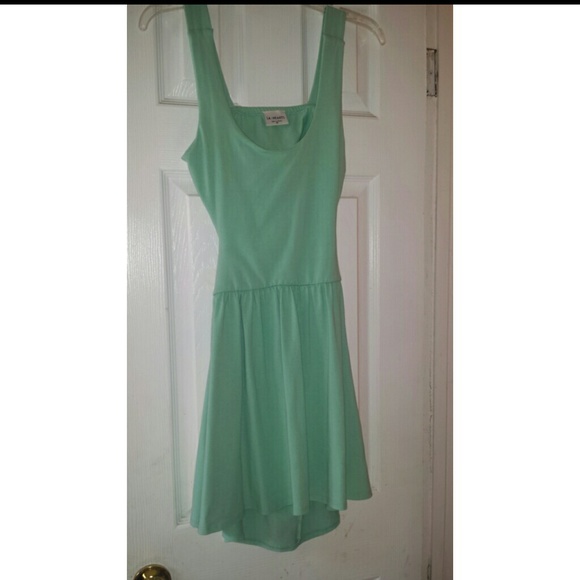 Teal flowy dress - Picture 1 of 2