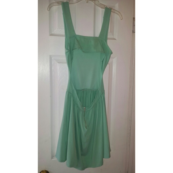 Teal flowy dress - Picture 2 of 2