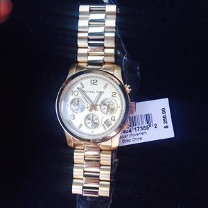 Michael Kors Gold Runway