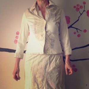 Elliot Paris European Summer pant and skirt set