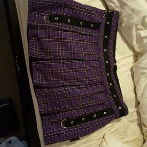 TRIPP purple reversable school girl skirt