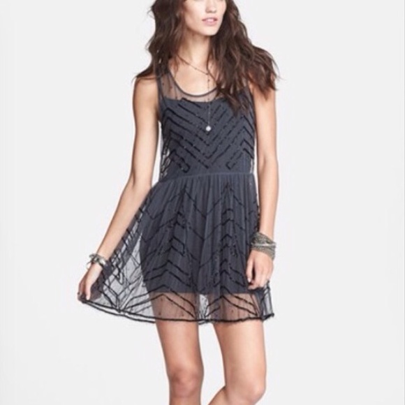 free people beaded slip