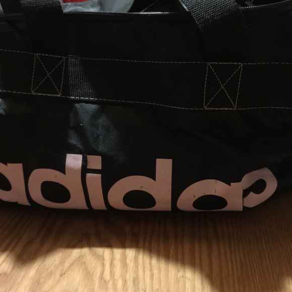 Adidas duffle bag pink