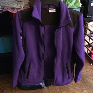 Black and purple Columbia