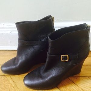 J.Crew wedge ankle boots size 10