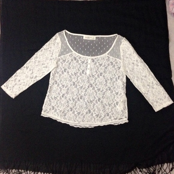 Abercrombie lace shirt!!!!!