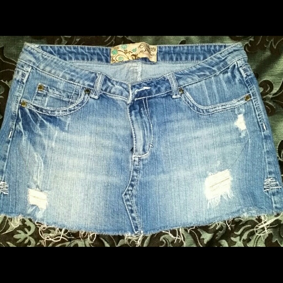 Denim skirt