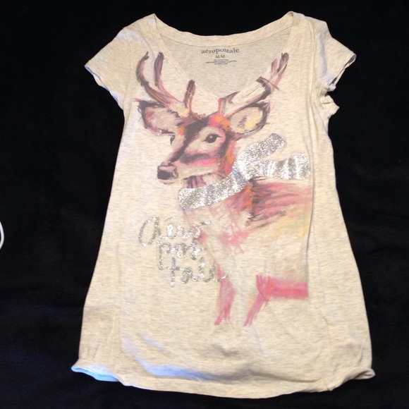 Aeropostale Reindeer T-shirt