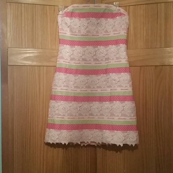 🔴Sold🔴 Lilly Pulitzer strapless dress