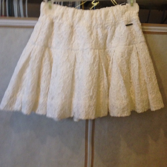White skirt