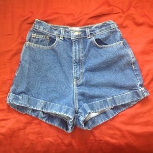 American Apparel Shorts- dark wash