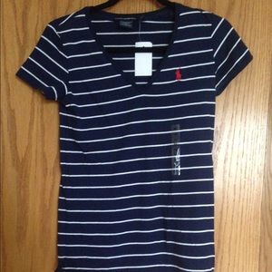 Ralph Lauren Sport V-neck women's tshirt