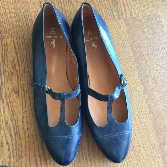🎀9/6 Host Pick🎀 Vintage Ralph Lauren Mary Janes - Picture 1 of 4