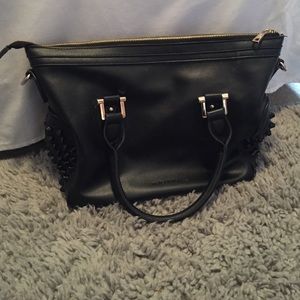 Melie  Bianco Black Handbag