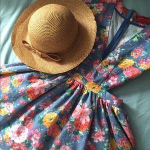 Akira floral flowing dress