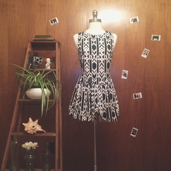 Romper | aztec print romper - Picture 3 of 4