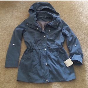 Blue hoodie Calvin Klein jacket