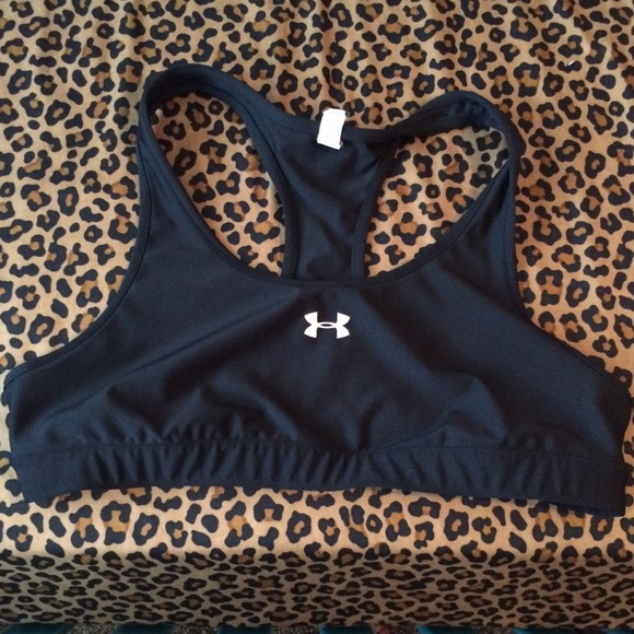 Black Under Armour Sports Bra