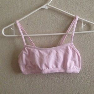 Light pink comfy bra
