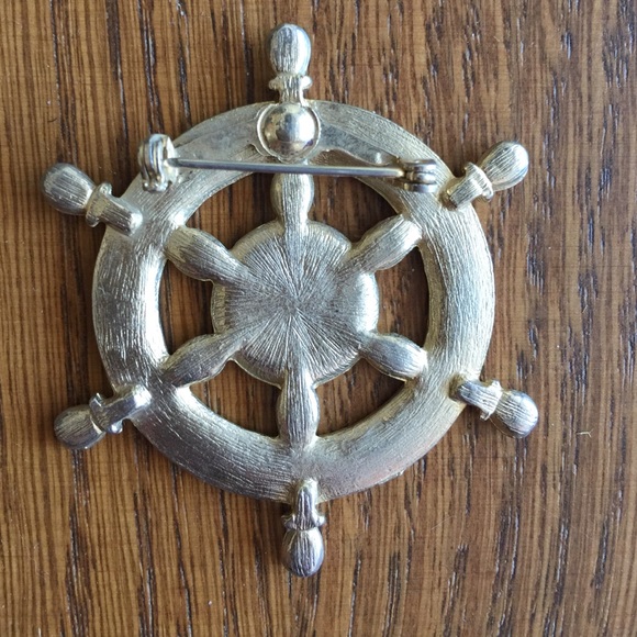SOLD Vintage nautical sailor brooch - Picture 2 of 4