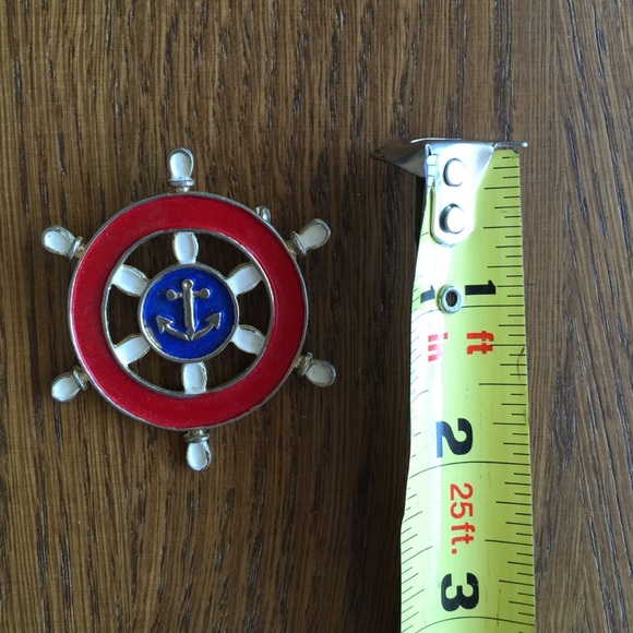 SOLD Vintage nautical sailor brooch - Picture 3 of 4