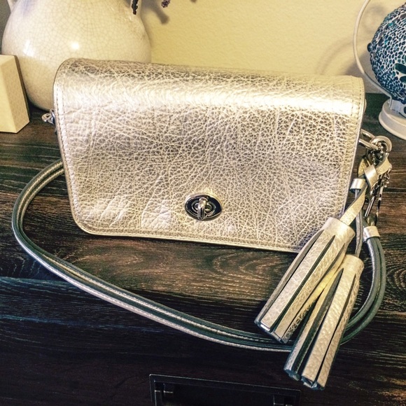 Coach Legacy leather "Penny" crossbody purse