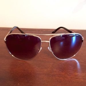 Armani Exchange AX150 Aviator Sunglasses