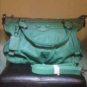 Green Shoe Dazzle handbag - Great for Summer!!!