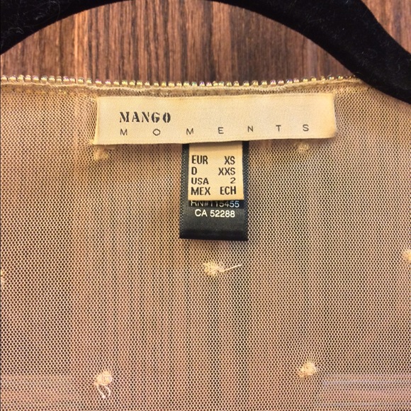 Embroidered cropped jacket