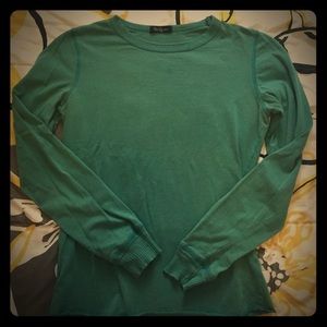 Teal Forever 21 long sleeve shirt