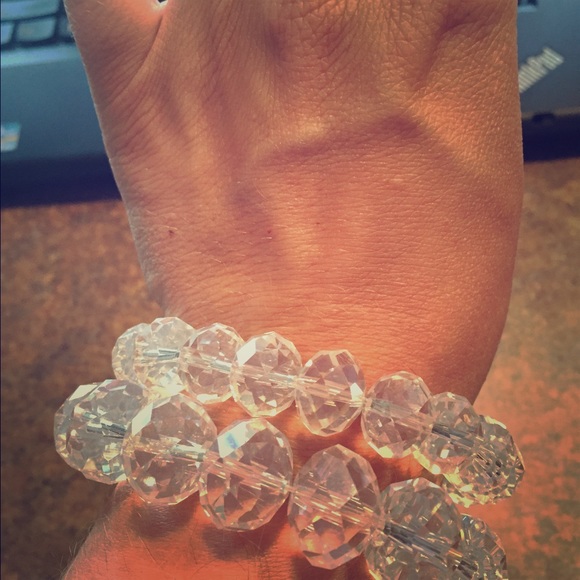 Medium Chunky Crystal Bracelet
