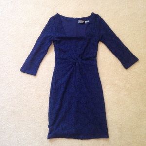 Lace navy dress - Guess