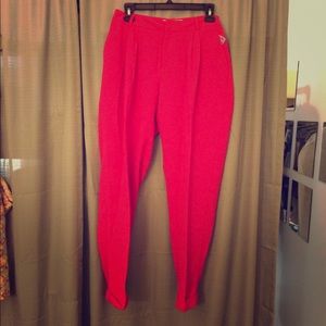 Joie Trousers in Deep Pink - Size 10