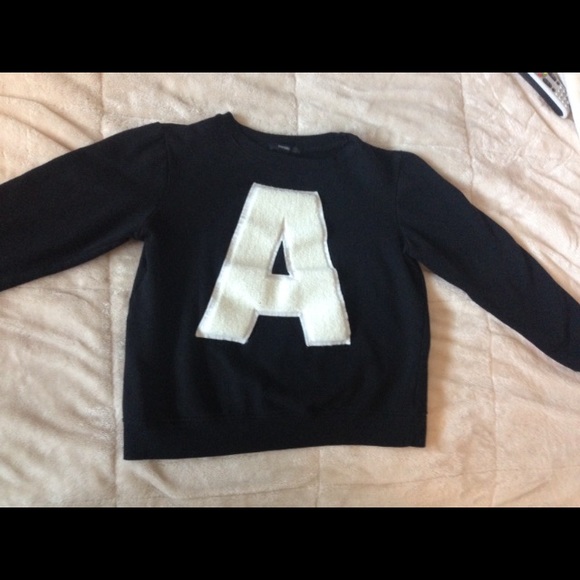Black crew neck