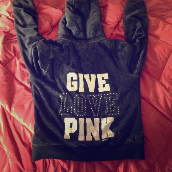 ❤️vs bling fur zip up❤️