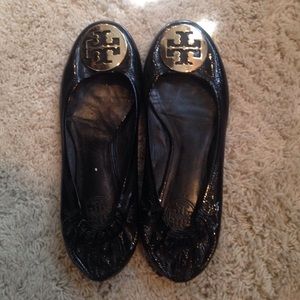 Tory Burch Black Classic Flats