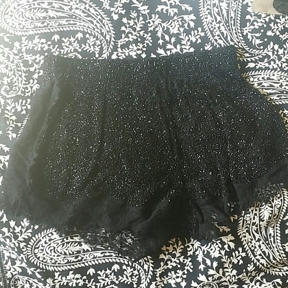 DVF Weslia beaded shorts