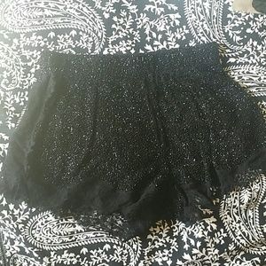 DVF Weslia beaded shorts