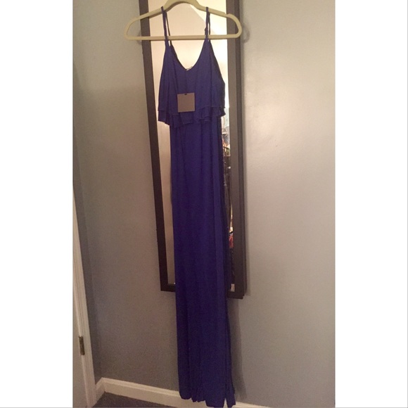 ASOS Purple Maxi Dress, Petite. NWT