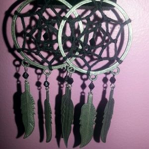 Dangle Dream Catcher Earrings