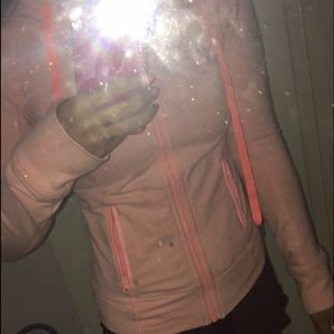Pink lulu jacket TRADE w/ @rileywilliamson
