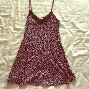 Floral slip dress