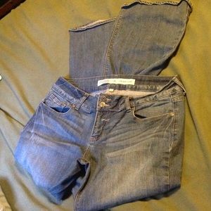 Charlotte Russe Low Rise Flare Jeans Size 12L