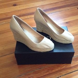 Jcrew espadrilles wedges.