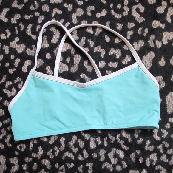 Sky Blue Lululemon Sports Bra