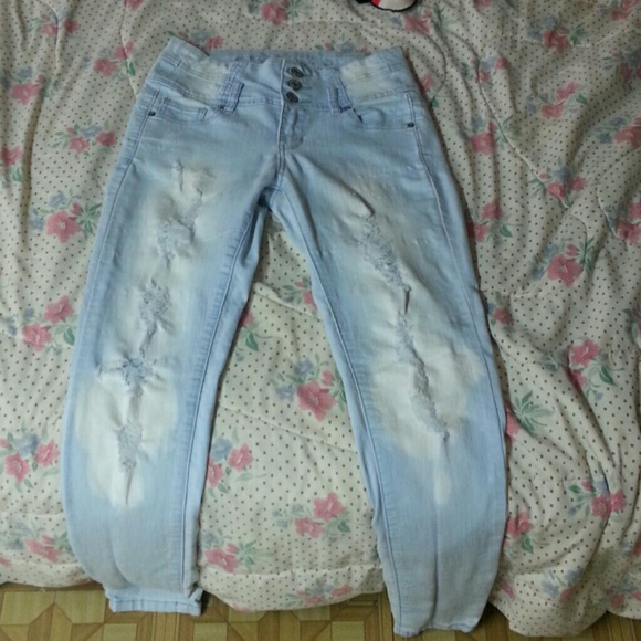High waisted Jeans