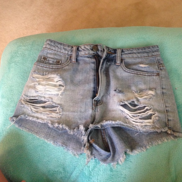 Jean shorts