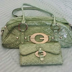 Guess purse and wallet